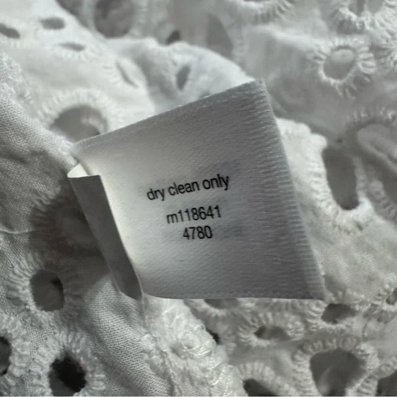 LANE BRYANT EYELET LACE BLOUSE SIZE 14 - Picture 5 of 8